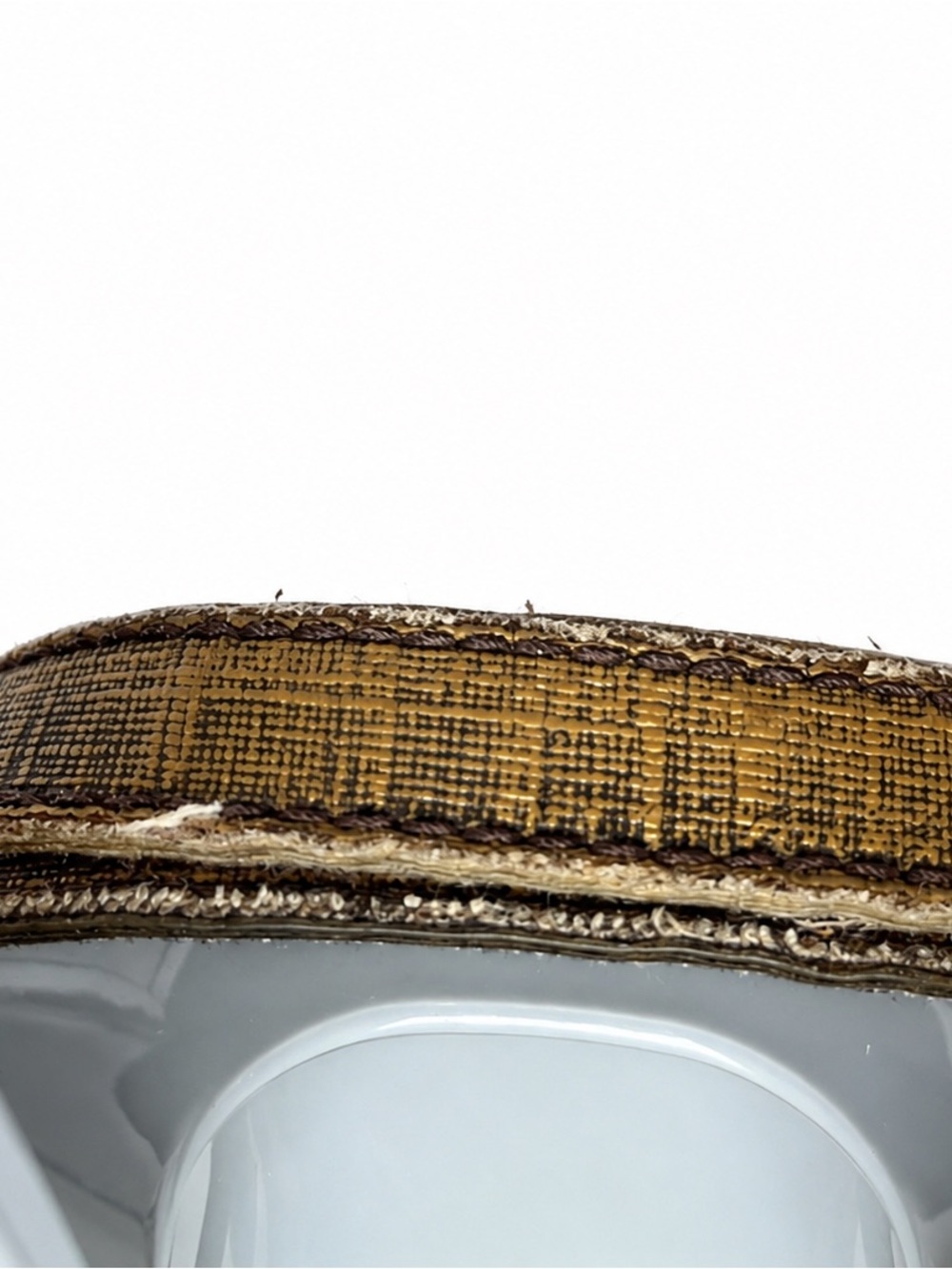 Fendi Vintage Zucca FF Monogram Laptop Work Bag Briefcase Brown Coated Canvas - Picture 6 of 8